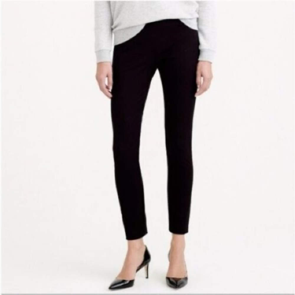 J. Crew | “Minnie” Black Cropped Dress Pants